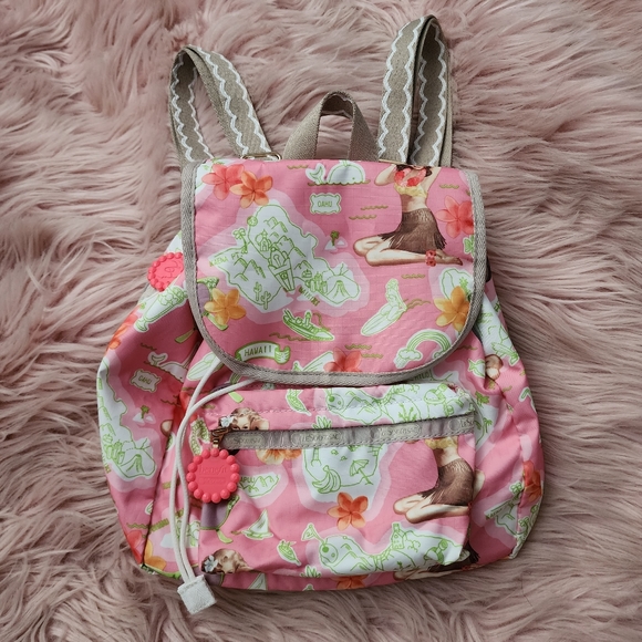 Lesportsac Benefit Hawaii limited edition small edie backpack - Picture 1 of 11